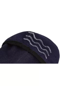 Sierra Socks Performance Combed Cotton Invisible Socks with Silicone 3 pair pack