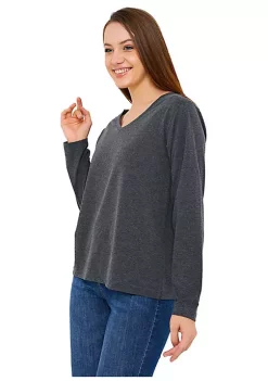 Sierra Socks Women's Long Sleeve T-Shirts -OnDisplay store Belk 1017