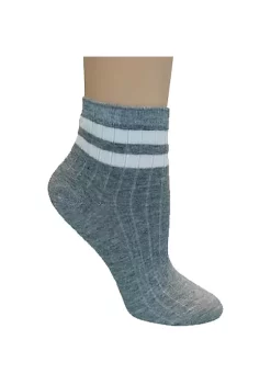 Sierra Socks Unisex Rayon from Bamboo Quarter Hi Socks 3 Pack (Charcoal, 3 Pairs)