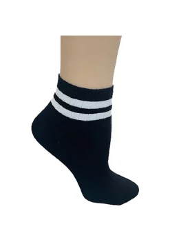 Sierra Socks Unisex Rayon from Bamboo Quarter Hi Socks 3 Pack (Charcoal, 3 Pairs) -OnDisplay store Belk 1081