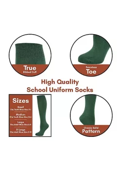Sierra Socks Turn Cuff Organic Cotton Seamless Toe 3 pair Pack -OnDisplay store Belk 1089