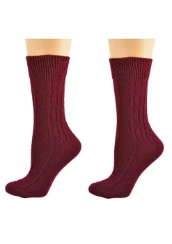 Sierra Socks Turn Cuff Organic Cotton Seamless Toe 3 pair Pack -OnDisplay store Belk 1092
