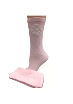 Sierra Socks Women's Snowflake Pattern Soft Acrylic Crew Socks -OnDisplay store Belk 1158