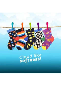 Sierra Socks Toddler Combed Cotton Crew Assorted 3-Pack Gift Box -OnDisplay store Belk 1191