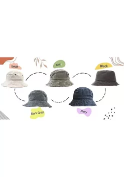 Sierra Socks Faded Denim -Kids Fedora Hat 4-8 Years -OnDisplay store Belk 1205