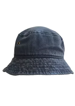 Sierra Socks Faded Denim -Kids Fedora Hat 4-8 Years -OnDisplay store Belk 1206