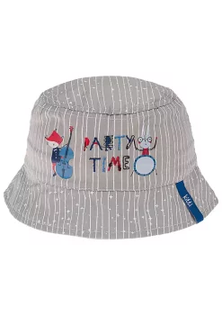 Sierra Socks Party Time Embroidery - Infant Boy Bucket Hat 0-18 Months