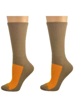 Sierra Socks Cotton Athletic Crew Cushioned 2 Pair Pack Performance Socks -OnDisplay store Belk 1240