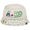 Sierra Socks Backhoe Loader Embroidery - Infant Boy Bucket Hat 0-18 Months