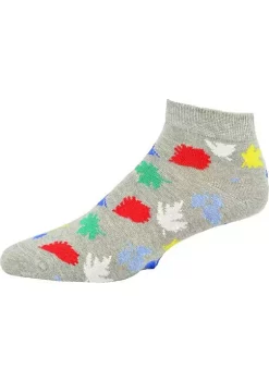 Sierra Socks Men's Leaf Pattern Ankle Cotton Socks -OnDisplay store Belk 1255