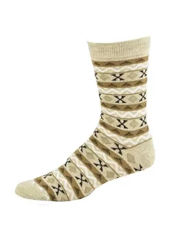 Sierra Socks Women's Acrylic Fairisle Crew Socks - 2 Pairs -OnDisplay store Belk 1273