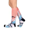 Sierra Socks Alpine Racer Pattern Unisex Socks, Adult Mid Calf Socks -OnDisplay store Belk 1291