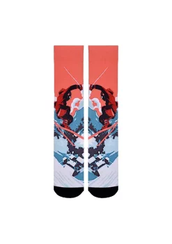 Sierra Socks Alpine Racer Pattern Unisex Socks, Adult Mid Calf Socks -OnDisplay store Belk 1293