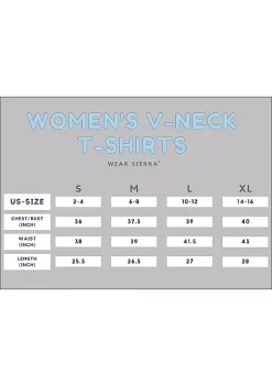 THE LIMITED Women's V-Neck T-Shirts -OnDisplay store Belk 1300
