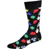 Sierra Socks Men's Leaf Pattern Crew Cotton Socks -OnDisplay store Belk 1302