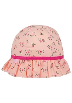Sierra Socks Beautiful Floral Print -Infant Girl Maxi Hat 0-18 Months -OnDisplay store Belk 1371
