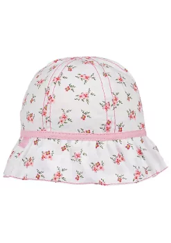 Sierra Socks Beautiful Floral Print -Infant Girl Maxi Hat 0-18 Months -OnDisplay store Belk 1372