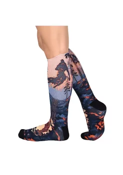 Sierra Socks Mud Bike Pattern Unisex Socks -OnDisplay store Belk 1413