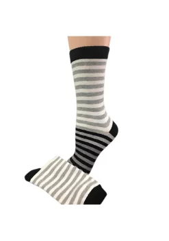 Sierra Socks Crew Stripe Cotton 2-Pr. Pack -OnDisplay store Belk 1431