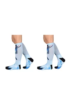 Sierra Socks Nature Sky High Pattern Unisex Socks, Available in 1 Pair, 2 Pair and 3 Pair Packs -OnDisplay store Belk 1445