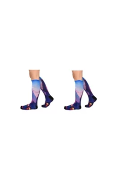 Sierra Socks Valley Camping Pattern Socks, Available in Men's and Women's Sizes