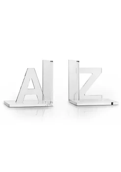 OnDisplay Vandue Luxe Crystal Acrylic Bookends A to Z -OnDisplay store Belk 147