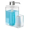 OnDisplay Luxury Acrylic Mouthwash/Soap Pump Dispenser w/Cup Holder -OnDisplay store Belk 149
