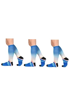 Sierra Socks Sunrise Pattern Unisex Socks - XL-Women Shoe Size (14+) / Buy 3 pr. -OnDisplay store Belk 1497