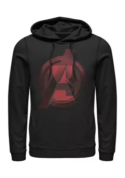 Marvel Avengers Widow Avenger Logo Graphic Fleece Hoodie