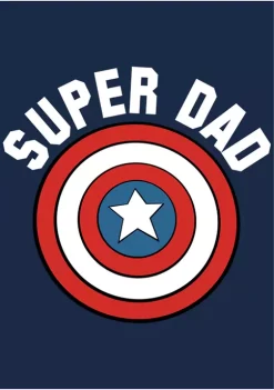 Marvel Avengers SUPER DAD Graphic T-Shirt -OnDisplay store Belk 1584