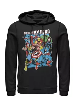 Marvel Avengers Hero Dad Heros Fleece Graphic Hoodie -OnDisplay store Belk 1605
