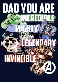 Marvel Avengers Avenger Dad Fleece Graphic Hoodie -OnDisplay store Belk 1612