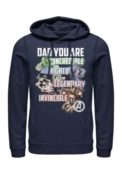 Marvel Avengers Avenger Dad Fleece Graphic Hoodie -OnDisplay store Belk 1613
