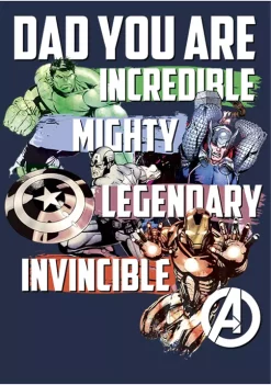 Marvel Avengers Avenger Dad Graphic T-Shirt -OnDisplay store Belk 1620