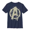Marvel Avengers Boys 4-7 Avengers Paint Drip Top -OnDisplay store Belk 1626