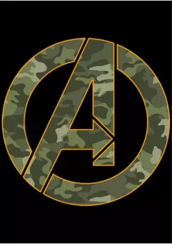 Marvel Avengers Camo Avengers Icon Graphic T-Shirt -OnDisplay store Belk 1656