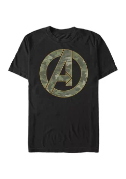 Marvel Avengers Camo Avengers Icon Graphic T-Shirt -OnDisplay store Belk 1657