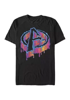 Marvel Avengers Melting Avengers Icon T-Shirt -OnDisplay store Belk 1665