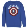 Marvel Avengers SUPER DAD Crew Fleece Graphic Sweatshirt -OnDisplay store Belk 1690
