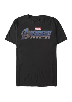 Marvel Avengers The Avengers Endgame Movie Logo Short Sleeve T-Shirt