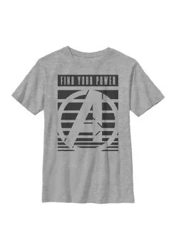 Marvel Avengers Boys 4-7 Avenger Power Top