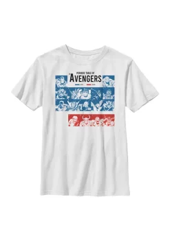Marvel Avengers Boys 4-7 Avengers Periodic Top