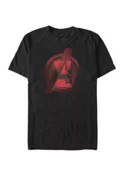 Marvel Avengers Widow Avenger Logo Graphic Short Sleeve T-Shirt