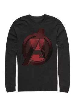 Marvel Avengers Widow Avenger Logo Graphic Long Sleeve T-Shirt -OnDisplay store Belk 1832