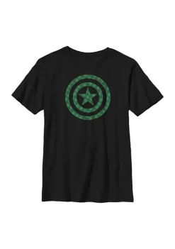 Marvel Avengers Boys 4-7 Lucky Cap Graphic T-Shirt
