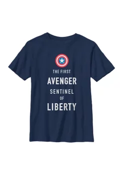 Marvel Avengers Boys 4-7 Sentinel Liberty Top