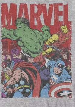 Marvel Avengers Junior's Team Work Graphic T-Shirt -OnDisplay store Belk 1867