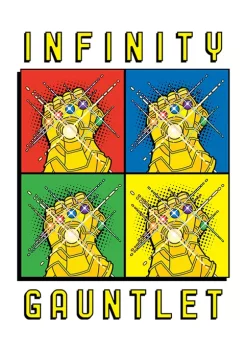 Marvel Avengers Avengers Warhol Gauntlet T-Shirt -OnDisplay store Belk 1871