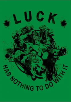 Marvel Avengers No Luck Just Skill Graphic Short Sleeve T-Shirt -OnDisplay store Belk 1875