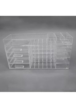OnDisplay Acqua Luxury Handmade Acrylic Cosmetic/Makeup Organizer 12 OnDisplay Acqua Luxury Handmade Acrylic Cosmetic/Makeup Organizer -OnDisplay store Belk 188
